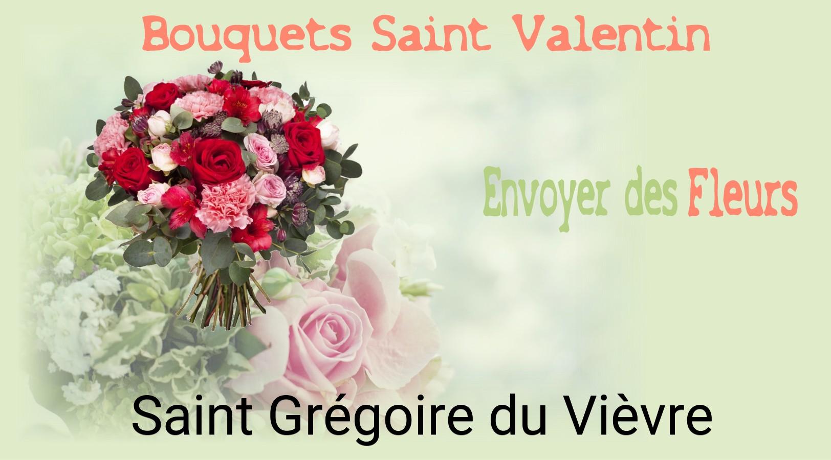 Roses de Saint-Valentin livrées à Saint-Grégoire-du-Vièvre